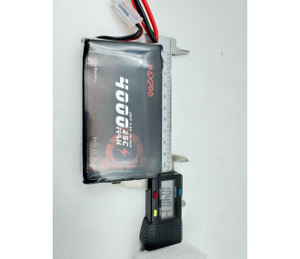 Batterie LiFe MaxPro 6.6V 4000mAh 25C JR/MPX