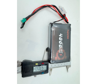 Batterie LiFe MaxPro 6.6V 4000mAh 25C JR/MPX