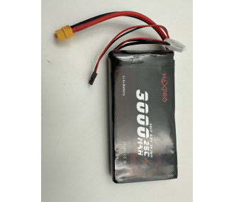 Batterie LiFe MaxPro 9.9V 3000mAh 25C JR/XT60