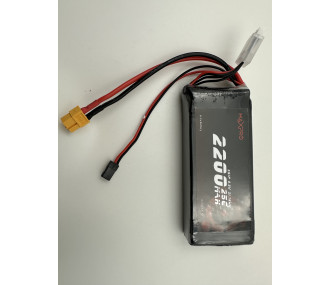 Batterie LiFe MaxPro 9.9V 2200mAh 25C JR/XT60