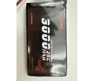 Batterie LiFe MaxPro 6.6V 3000mAh 25C JR/MPX