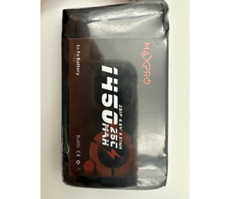 Batterie LiFe MaxPro 6.6V 1450mAh 25C JR/MPX