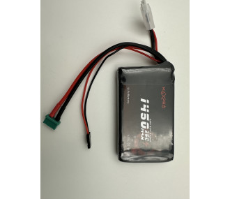 Batterie LiFe MaxPro 6.6V 1450mAh 25C JR/MPX