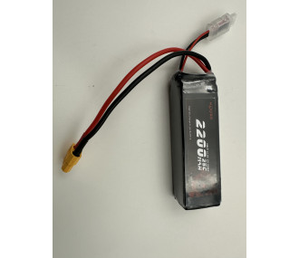 Batterie lipo MaxPro 3S 11.1V 2200mAh 25C prise XT60