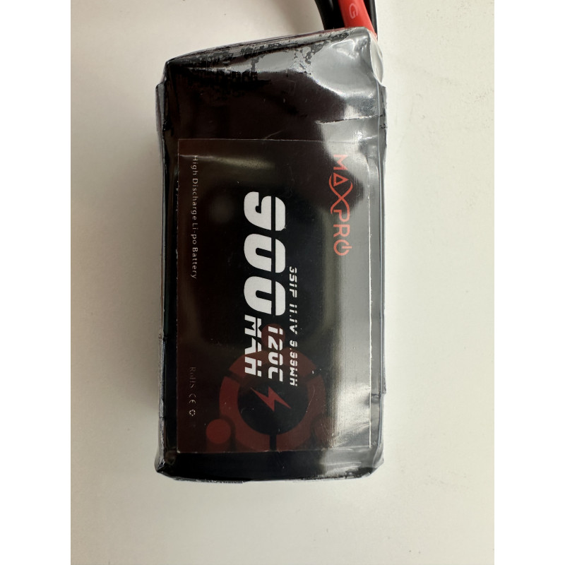 Batterie lipo 3S 11.1V 900mAh 120C prise XT60