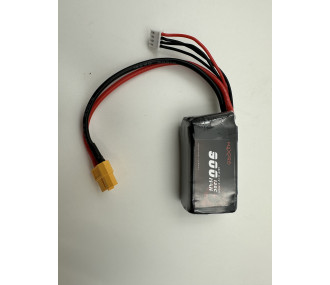 Batterie lipo 3S 11.1V 900mAh 120C prise XT60