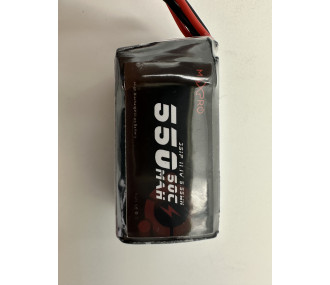 Batterie LiPo Max Pro 11.1v 550mah en 50c jst-bec