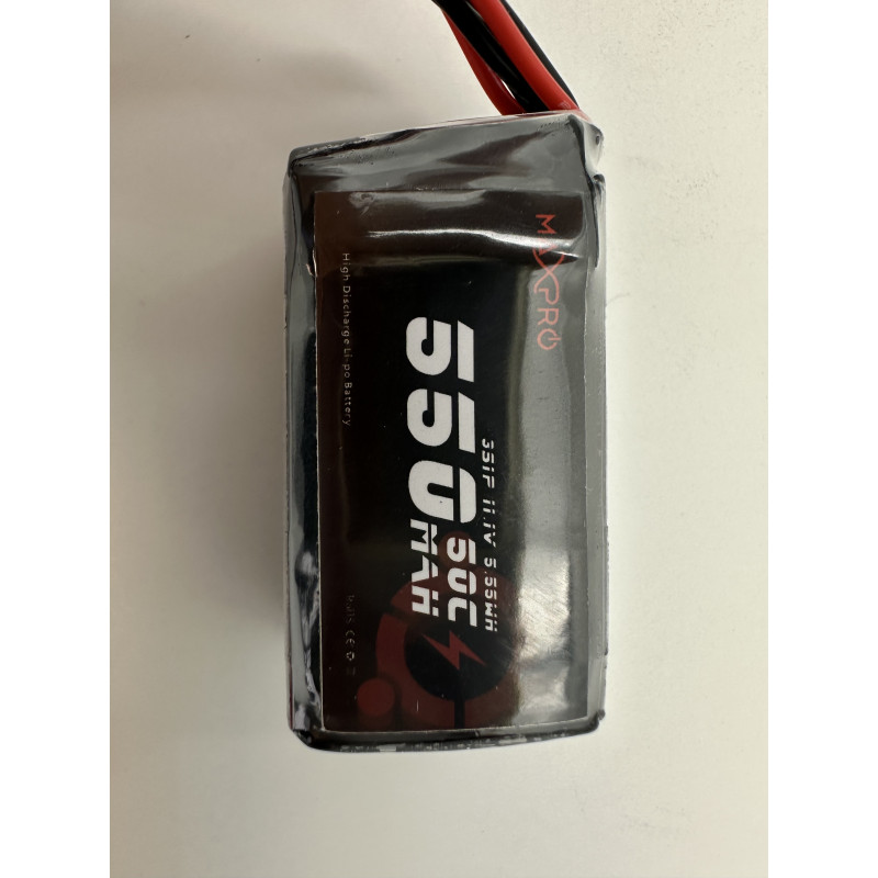 Batterie LiPo Max Pro 11.1v 550mah en 50c jst-bec