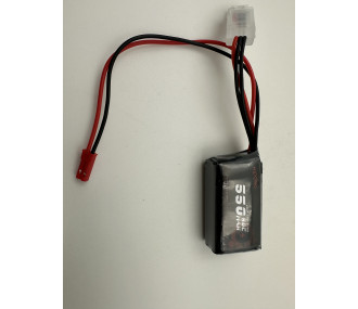 Batterie LiPo Max Pro 7.4V 550 mah en 50C JST-BEC