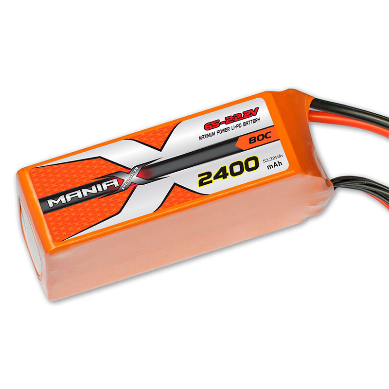 Batterie Maniax eXtreme lipo22.2V 2400mAh 80C