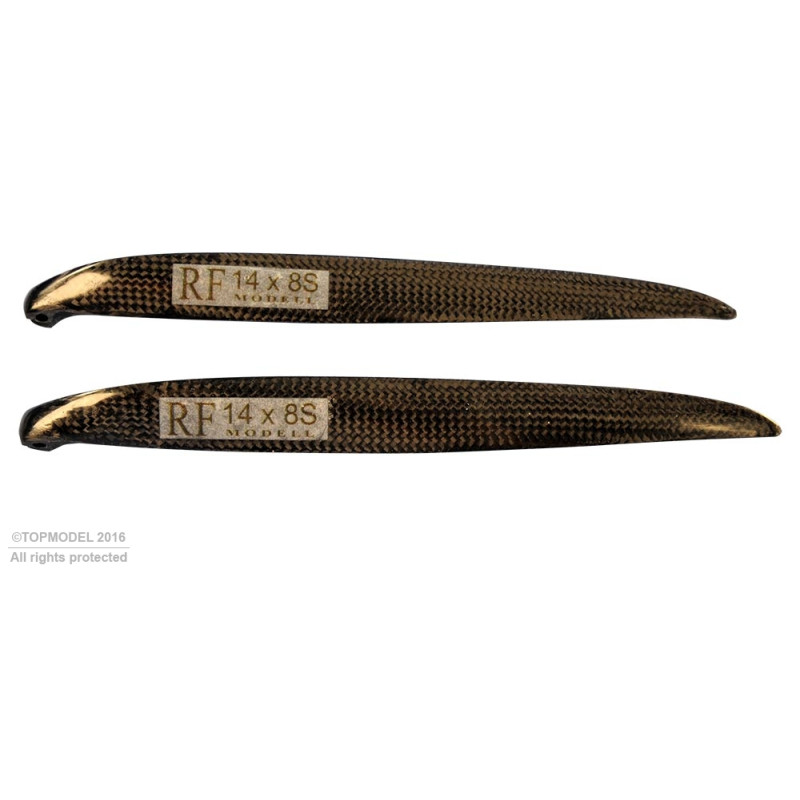 RFM CARBON FOLDING PROP 14x8" THIN
