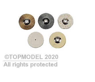 ASSORT. DISQUES A POLIR 5pcs