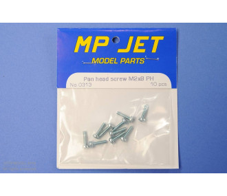 VIS PH M2x8 mm 10pcs