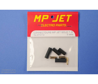 CONNECTEURS MP JET GOLD 1,8 2paires