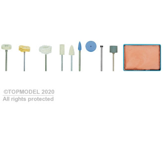 SET DE POLISSAGE COMPLET 10pcs