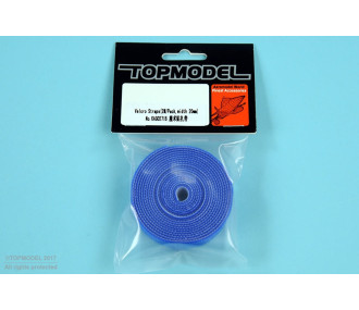 VELCRO® 20mm Rouleau 2m BLEU
