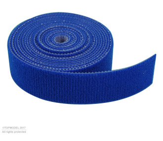 VELCRO® 20mm Rouleau 2m BLEU