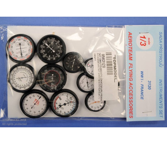 SET D'INSTRUMENTS CHASSEURS FRANCAIS 14-18 1:3