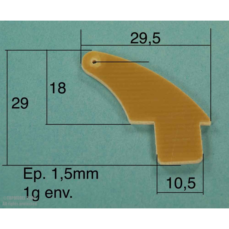 GUIGNOL FIBRE 29,5x29 mm 2pcs