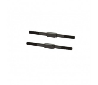 ARRMA Steel Turnbuckle M4x60mm (Black) (2pcs) - ARA330601