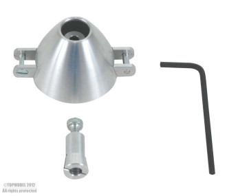 CONE ALU TURBO Ø38/Ø2,3mm
