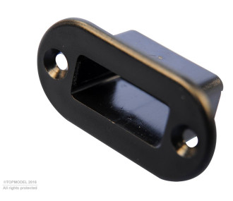 SUPPORT POUR PRISE MG6 (MPX) NOIR La paire