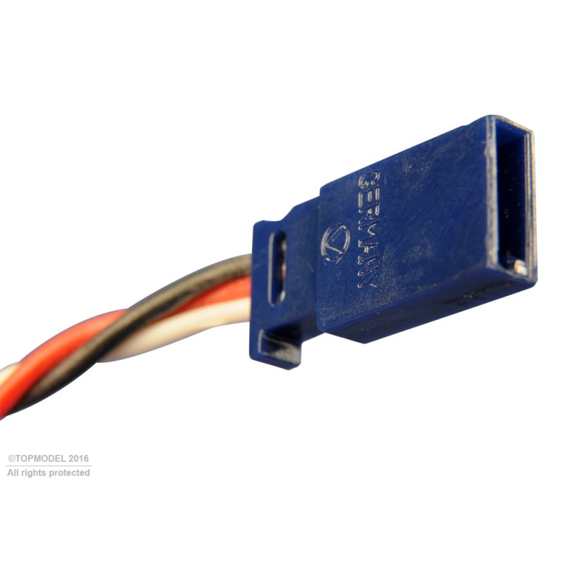 CONNECTEUR FEMELLE FUTABA avec fil 30cm