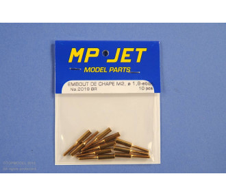 EMBOUT DE CHAPE ECO ø1,8mm M2 10pcs