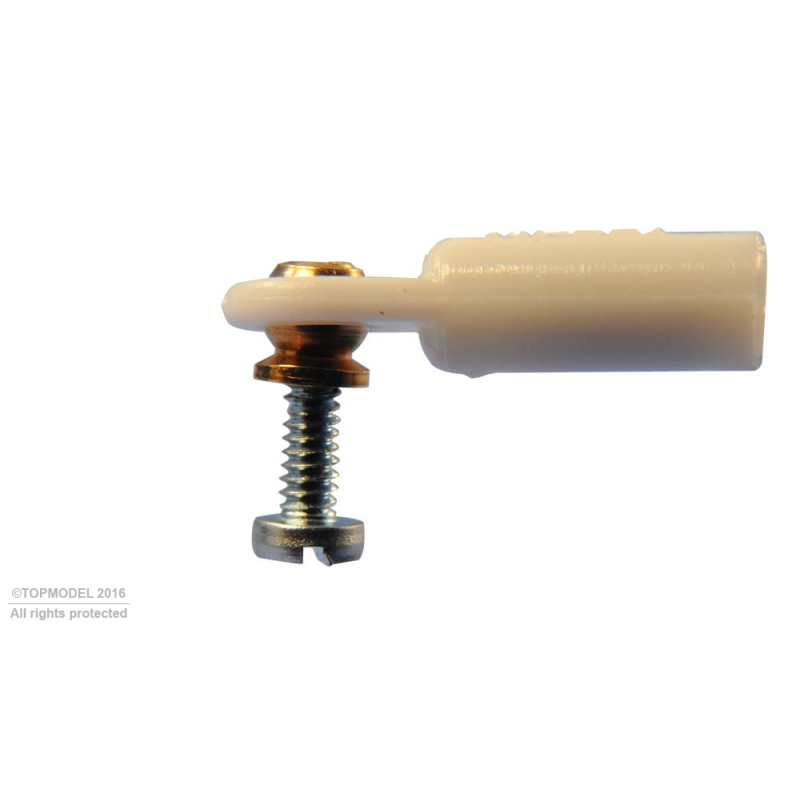 CHAPE A ROTULE V1, Ø3, M2/M1,6 COURTE 6pcs