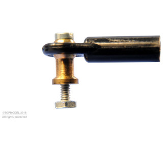 CHAPE A ROTULE V1, Ø4, M2/1,6 LONGUE 2pcs