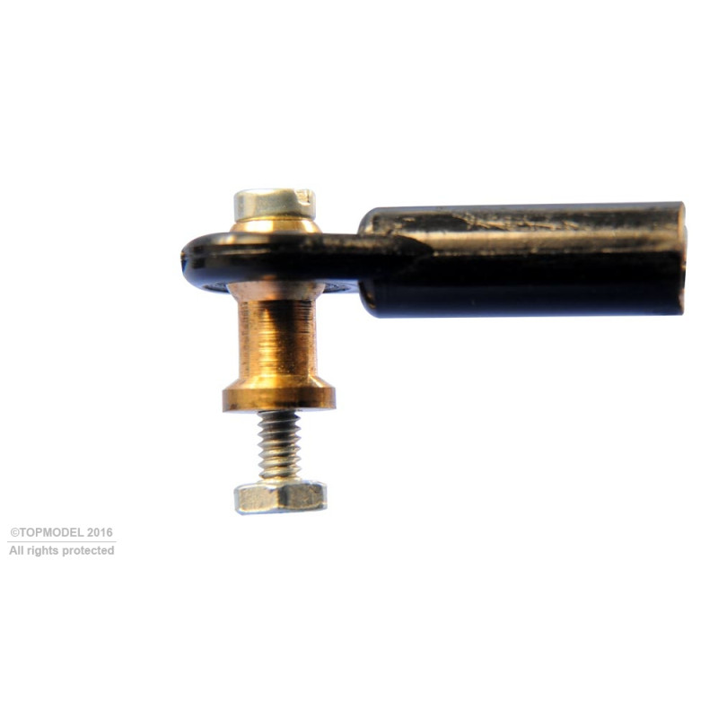 CHAPE A ROTULE V1, Ø4, M2/1,6 LONGUE 2pcs