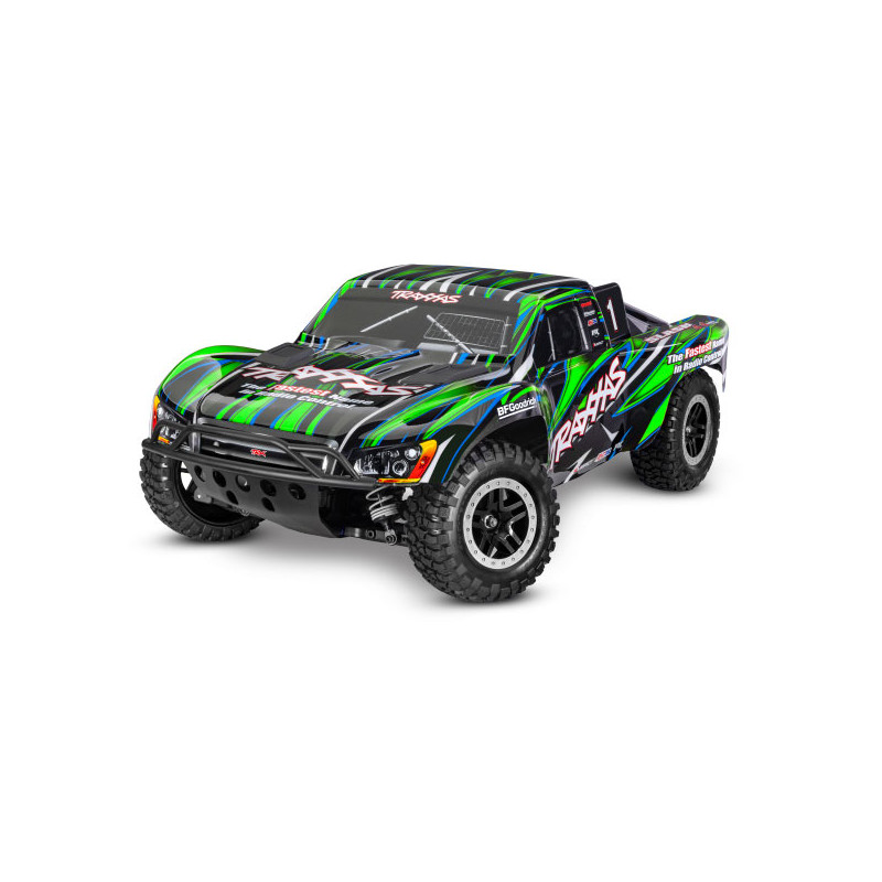Traxxas Slash 4WD VXL green TSM ID RTR (without battery/charger) 68386-4