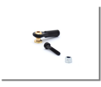 chapes a rotule V1 type, 7 mm dia, M4/3 courte