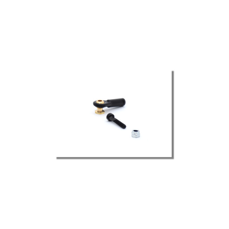 chapes a rotule V1 type, 7 mm dia, M4/3 courte