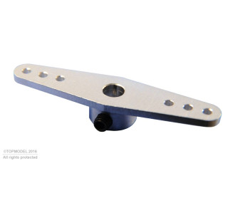 BRAS DE COMMANDE METAL 4 mm COURT 1pc