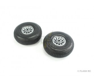 Set di ruote SuperLight Standard AirWheel dia.68 mm - KAVAN
