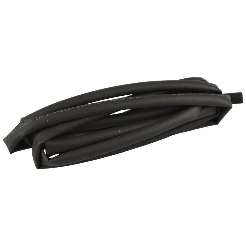 Gaine thermorétractable 2mm x 1m en noir