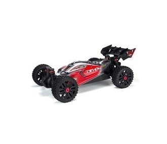 ARRMA Typhoon 4x4 Blx Verniciato Decalcato Rifinito Corpo Rosso - ARA402274