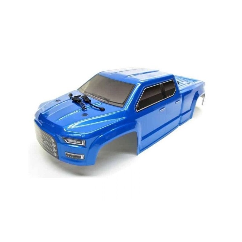 ARRMA BIG ROCK CC 4X4 PAINTED DECAL Trimmed Body (Blue) - ARA402283