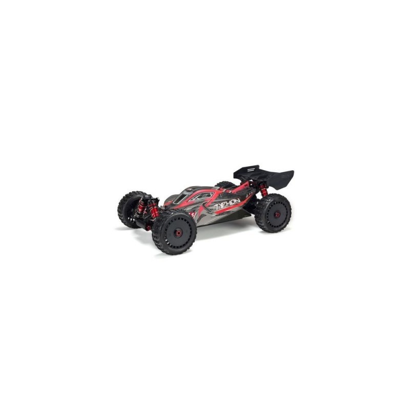 ARRMA Body Painted w/Decals Typhon 6S Black/Red - ARA406120