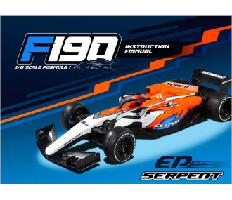 Serpent F190 1/8 4wd EP (SER300030)