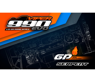 Serpent Viper 990 evo 4wd 1/8 GP