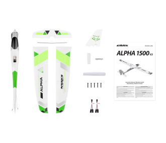 KAVAN Alpha V2 1500mm ARF - vert