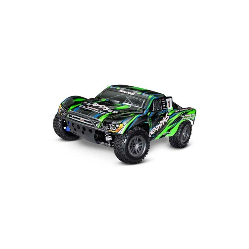 SLASH 4X4 BRUHLESS 2S + HD PARTS vert
