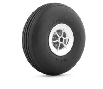 Roues pneumatiques Kavan SuperLight Deluxe 62 mm, 1 paire