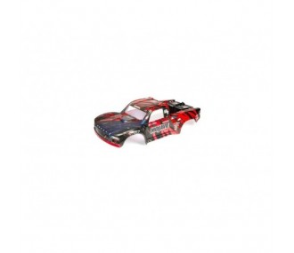 ARRMA MOJAVE 6S BLX Finished Body (Black/Red) - ARA411004