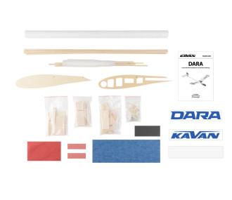 planeur KAVAN DARA A1 (F1H) 1200mm Kit