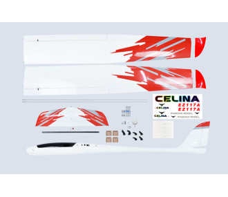 Motoplaneur-CELINA ELECTRIC 2,72m 107” ARF COMPOSITE-PHOENIX MODEL