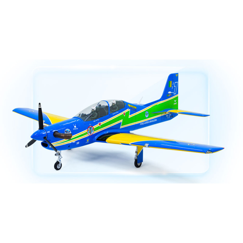 Avion Phoenix Model -TUCANO TURBOPROP 2,567m 101" W/Electric Retract ARF COMPOSITE