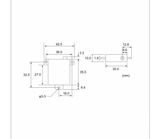 Servo futaba S-AG500